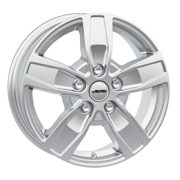 Quantro Rad in Brillantsilber, leicht nach rechts gedreht